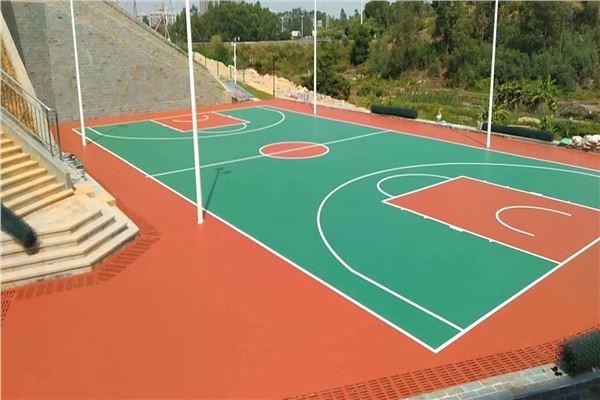 常熟彈性丙烯酸籃球場 常熟彈性丙烯酸籃球場
